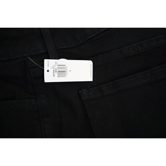 Old Navy 487326-00-1 Women's Sz 8 Black High-Rise Flared Denim Jeans - Picture 5 of 10